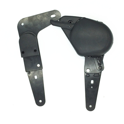 Car Seat Backrest Hinge with 0-180degree Adjustment Car Seat Backrest Adjuster Black Steel Standard Vehicle General Seat HUIHONG