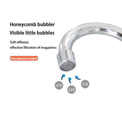 HWHongRV campervan  Foldable RV Faucet Rotating  RV Kitchen Faucet Hot and Cold Water Mixer Tap for Travel Trailer