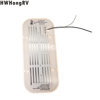 HWHongRV 12V warm White Ultra-Thin Dome LED Light Interior Lamp Caravan Campervan RV ceiling down Light with switch