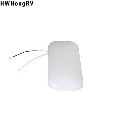 HWHongRV 12V warm White Ultra-Thin Dome LED Light Interior Lamp Caravan Campervan RV ceiling down Light with switch