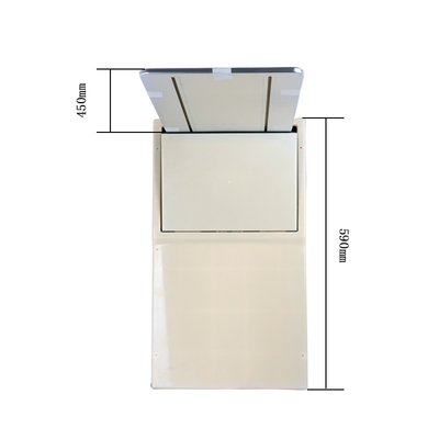 Powered rv recessed table  be compatible for Caravan campervan and  RV custom car seat electric powered foldable table
