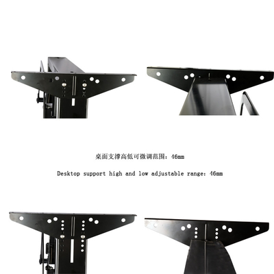 High quality home use two stages lifting table legs camper use stable adjustable table frame