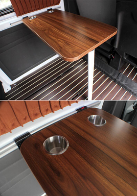 HWhongRV  campervan  stainless steel  cupholder for the RV table and sofa