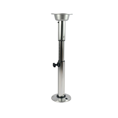Marine and Caravan Adjustable Table Pedestal RV table pedestal leg with bases dinette for yacht boat camper trailer is made of