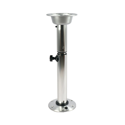 Marine and Caravan Adjustable Table Pedestal RV table pedestal leg with bases dinette for yacht boat camper trailer is made of