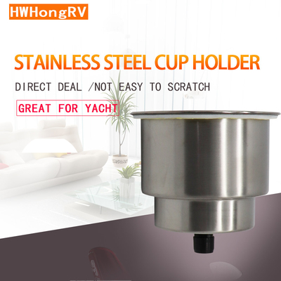 Marine Hardware Boat Accessories Stainless Steel Drink Cup Holder is also compatible for the campervan RV van