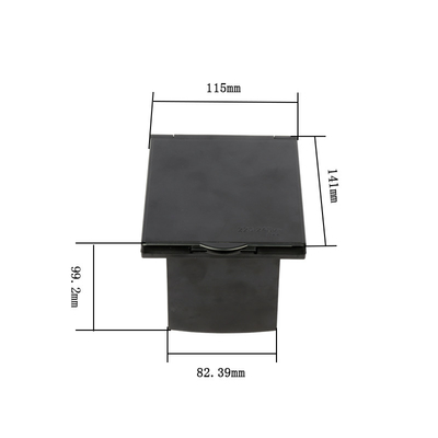 RV Camper 220V-240V 16A External Flush Hook Up Waterproof Plug Socket