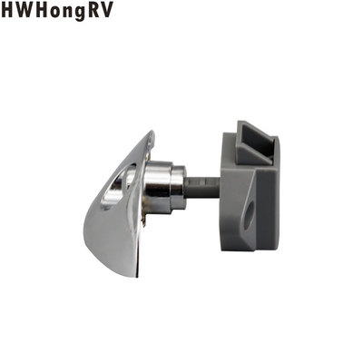 HWHongRV Zinc Alloy Boat Motorhome Caravan Trailer Rv Push Button Locks Handle Press Cabinet Door Lock