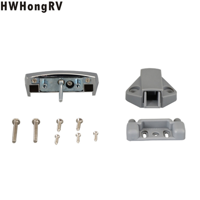 HWhongRV Caravan Push Lock Latch Button Pull Handle door Lock Keyless Cabinet door Lock RV Caravan Furniture Push Latch Handle