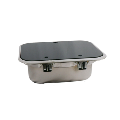 RV kitchen parts Stainless Steel basin with lid including the foldable