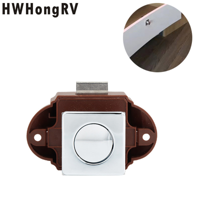 HWHongRV  caravan door lock for furniture campervan  push lock camper and smart drawer cabinet lock keyless
