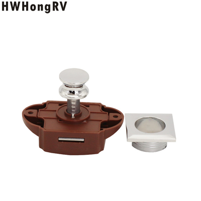 HWHongRV  caravan door lock for furniture campervan  push lock camper and smart drawer cabinet lock keyless