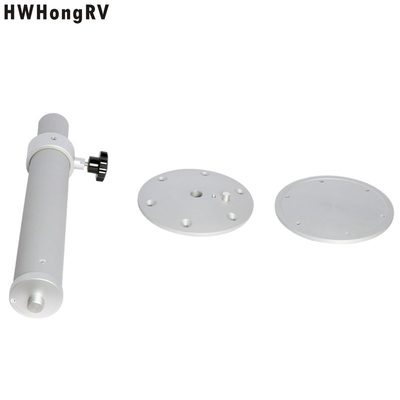 HWHongRV Frost Grinding Aluminum Telescopic Height Adjustable Caravan Dining Table Leg with Swivel 360 Degree for Motorhome Rv