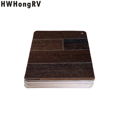 Campervan Waterproof Wooden pattern pvc Flooring PVC Floor Tile Vinyl Flooring for caravan