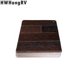 Campervan Waterproof Wooden pattern pvc Flooring PVC Floor Tile Vinyl Flooring for caravan