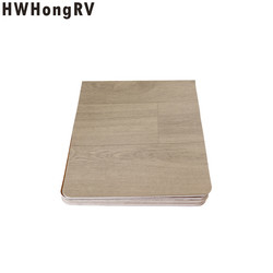 Campervan Waterproof Wooden pattern pvc Flooring PVC Floor Tile Vinyl Flooring for caravan