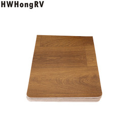 Campervan Waterproof Wooden pattern pvc Flooring PVC Floor Tile Vinyl Flooring for caravan