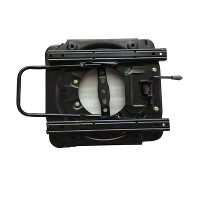 Swivel mechanism with built in rails suitable for captain's seats passenger rotating mechanism with slider