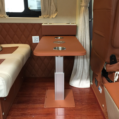 Manual lifting table mount Best selling metal picnic table legs for the special bus with Adjusts 41cm