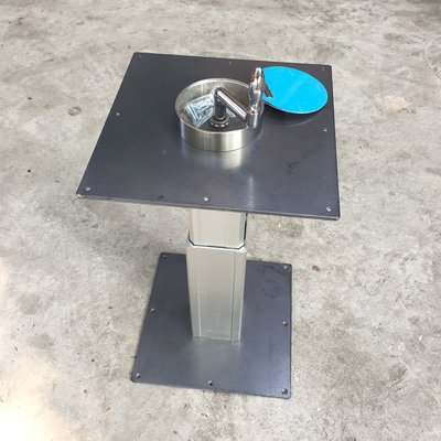 Manual lifting table mount Best selling metal picnic table legs for the special bus with Adjusts 41cm