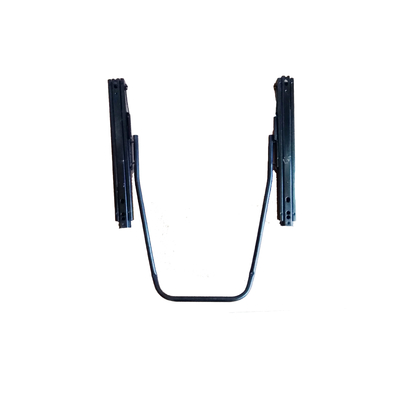 vehicle seat rails double lock manual car seat rail caravan seating two side pitch sliding with the length of 355mm