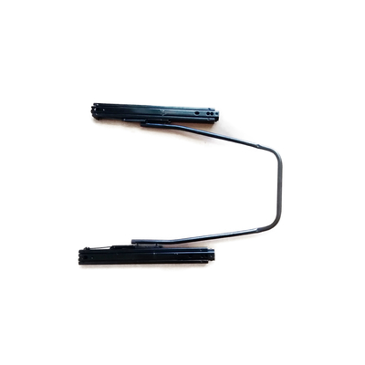 vehicle seat rails double lock manual car seat rail caravan seating two side pitch sliding with the length of 355mm