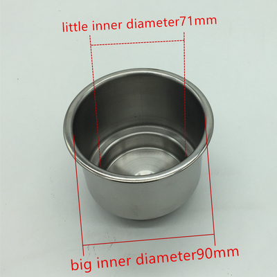 Stainless steelfolding cupholder for the caravan motorhomes gold-plating cup bracket for the RV and boat
