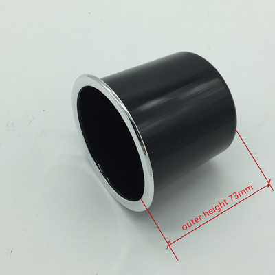 HF-PA74Y ABS car drink holder with silver circle for the motor home and RV