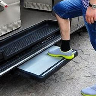 caravan 	Electric stepping for the motorhomes and bus power steps