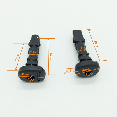 HS-HG12 and HS-HG10 plastic headrest switch height adjustable headrest parts head rest clips