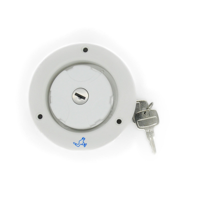 HM-WF WATER FILLER LOCKING CAP  motorhome caravan camper horsebox tank BLACK and white